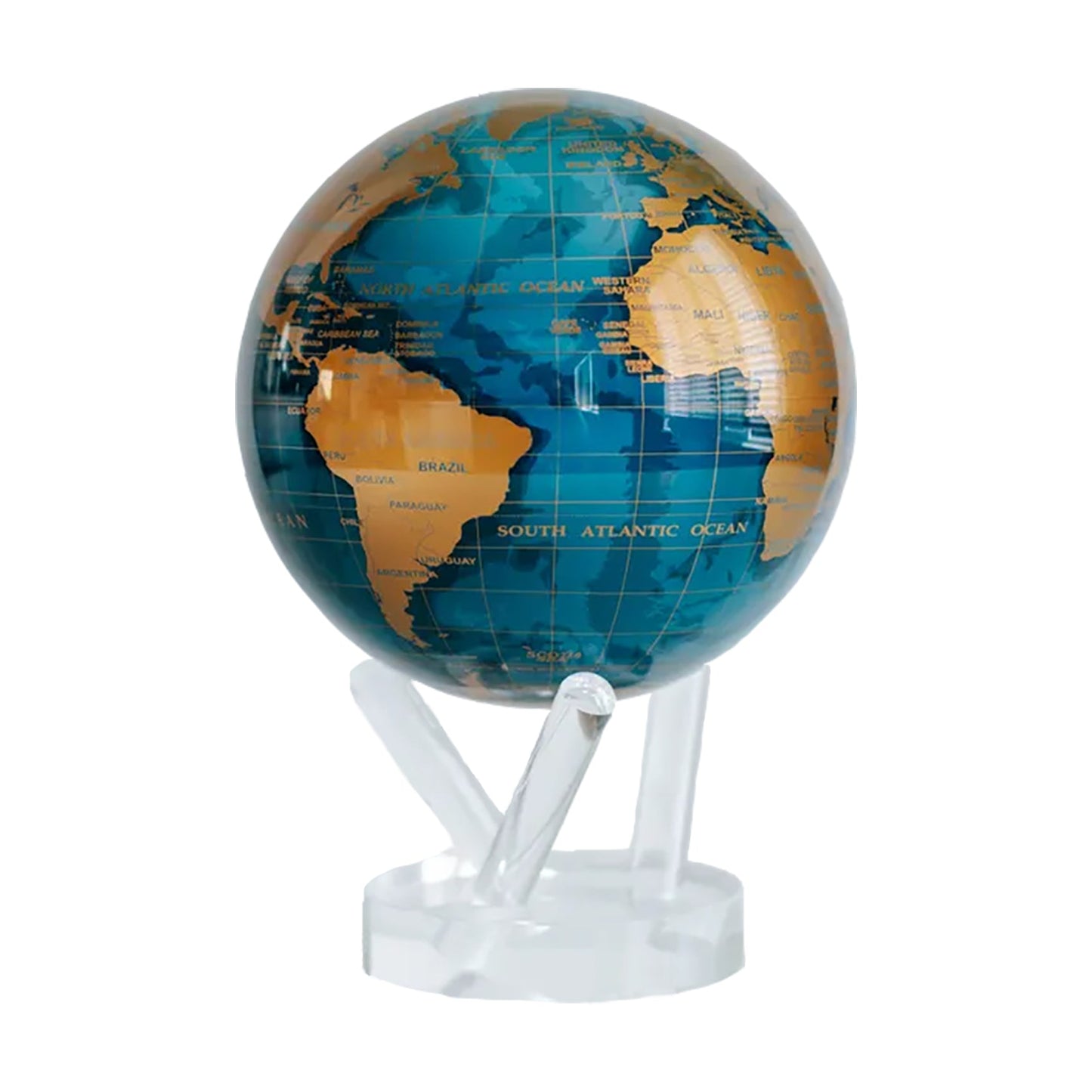 BLUE AND GOLD GLOBE