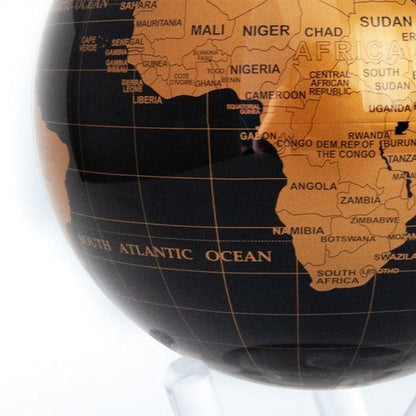 BLACK AND GOLD GLOBE - movaglobes.store