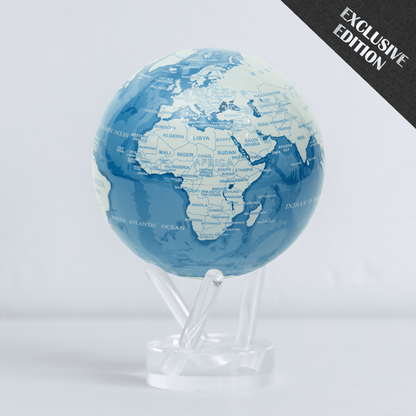 SKY BLUE AND WHITE GLOBE - movaglobes.store